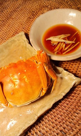 上海蟹の調理方法（茹で・蒸し）、食べ方