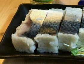 即・食べ、押し寿司「さば寿司」