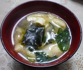 豆腐団子とかんたん味噌汁