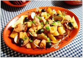 ポルトガルの★豚肉とアサリの炒め物★