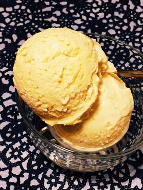 糖質制限◆本格基本のバニラアイスクリーム