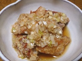 鶏もも肉のネギ塩だれ焼き