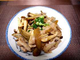 胃袋鷲掴み！！豚とごぼうときのこの丼⁂