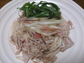 油そば風☆そうめん