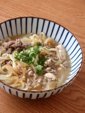 肉豆腐のリメイク！肉うどん