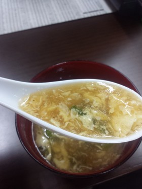 10分で簡単中華玉子スープ