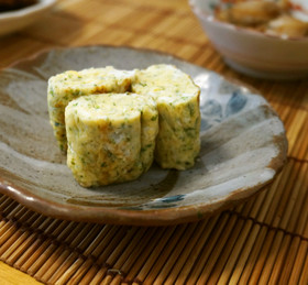 白だしと青海苔入り厚焼き卵