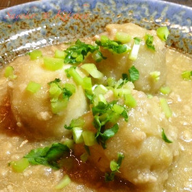 里芋の中華風おからそぼろ煮