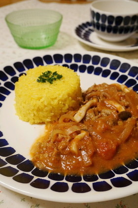 トマト缶で簡単☆ビーフストロガノフ