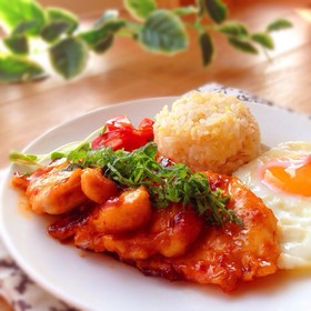 ✿タレがうまうま♡鶏胸肉の甘辛味噌焼き✿