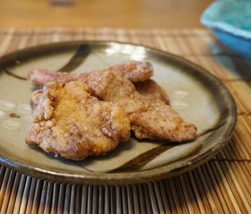 塩麹で柔らかい☆豚肉の竜田揚げ