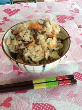 ♡ひじき☆炊くだけご飯♡