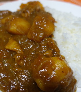 基本の食材だけ！無水鍋のトリカレー