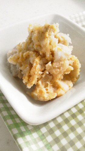 和食副菜☆簡単ほっこり里芋の胡麻味噌和え