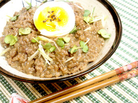 和風ミート丼（肉そぼろ丼）(^^♪