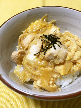 体とお財布に優しい♪簡単親子丼