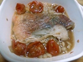 赤魚のレンジ蒸し