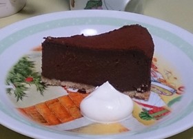 簡単★濃厚チョコレートチーズケーキ