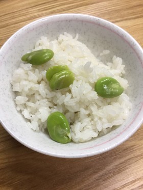 そら豆ごはん