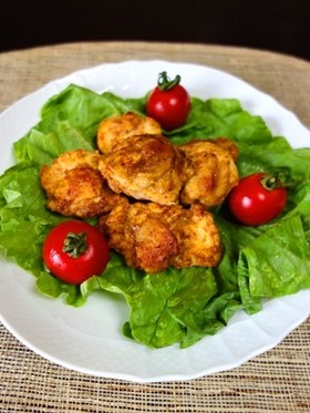 柔らか鶏むね肉のタンドリーチキン