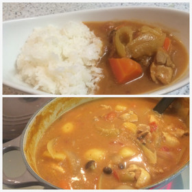 沢山食べても大丈夫！ヘルシーカレー♪