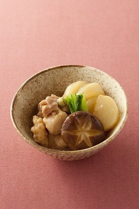 ～心温まる一品～カブとシイタケの治部煮風