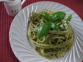 バジルの保存とジェノベーゼパスタ