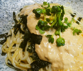 わさび醤油＊ツナマヨうどん