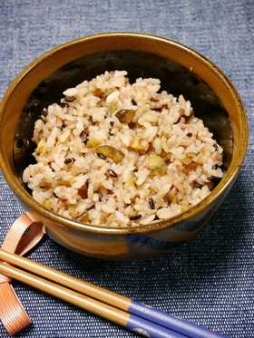 レンジで簡単！食べたい時の栗ごはん