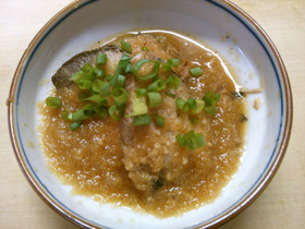 簡単！カツオの にんにく おろし玉ねぎ煮