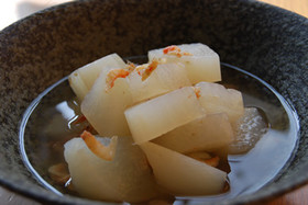 大根の桜えび煮（大根沢山消費に♪）