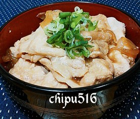 超簡単　お弁当にも　子供が喜ぶ！豚丼