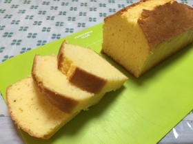 ココナッツオイルで作る★パウンドケーキ