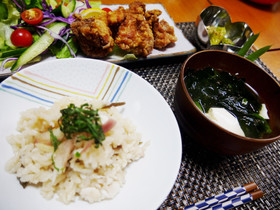 鯛めし～茶飯バージョン