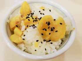 栗ご飯　