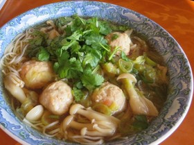 ソー麺で適トーに作るフォー風ニュー麺