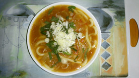 俺の和食 3カ国カレーうどん