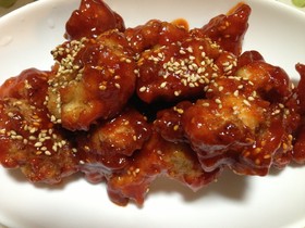 鶏胸肉で美味しい韓国風チキン