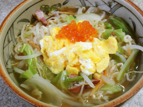 サッポロ一番　柚子醤油バター野菜ラーメン