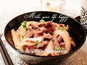 ピリッと生姜風味☆牛丼