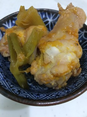 みかん大量消費に★柔らか手羽元の照り煮