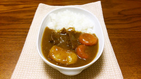 牛すね肉でカレー！