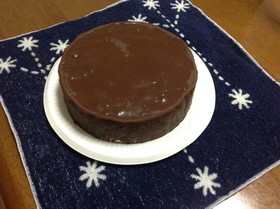 焼かない！栗と胡桃のビターチョコタルト