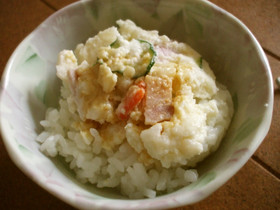 ないしょのポテサラ丼