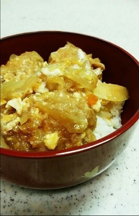 ひとくちカツの＊チキンカツ丼