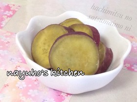 常備野菜♪さつまいものハチミツ煮