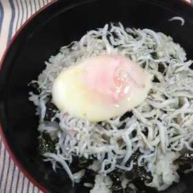 ✿簡単✩しらす温泉たまご丼✿