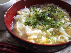 調味料なし！残り物で茹でずに簡単素麺汁