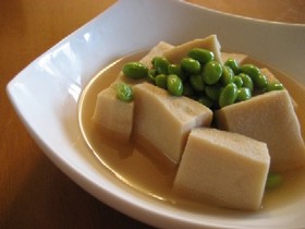 高野豆腐のふくめ煮（基本）