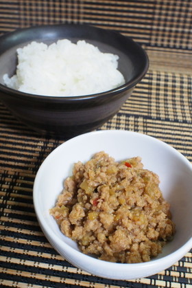 ご飯のお供③「肉みそ」